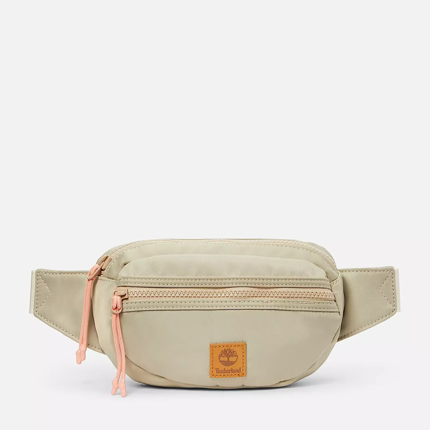 Nylon Sling Bag in Beige image