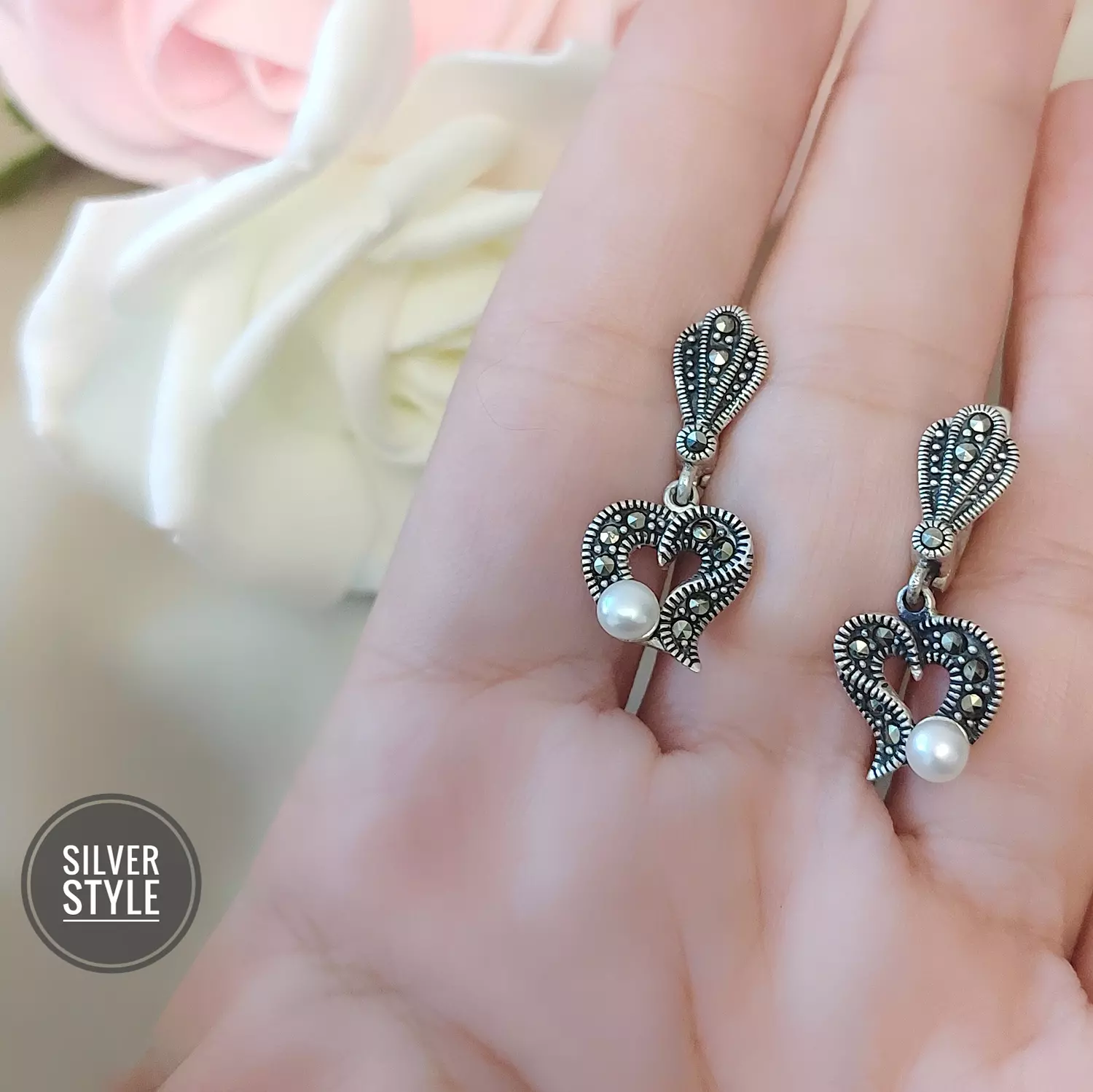 Splendid heart Earrings  image