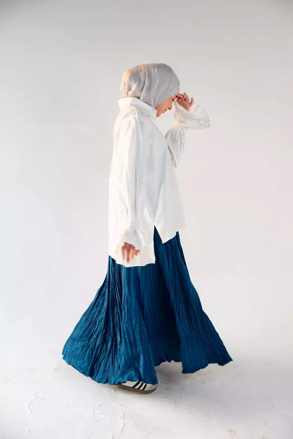Sofia Skirt in Turquoise 2