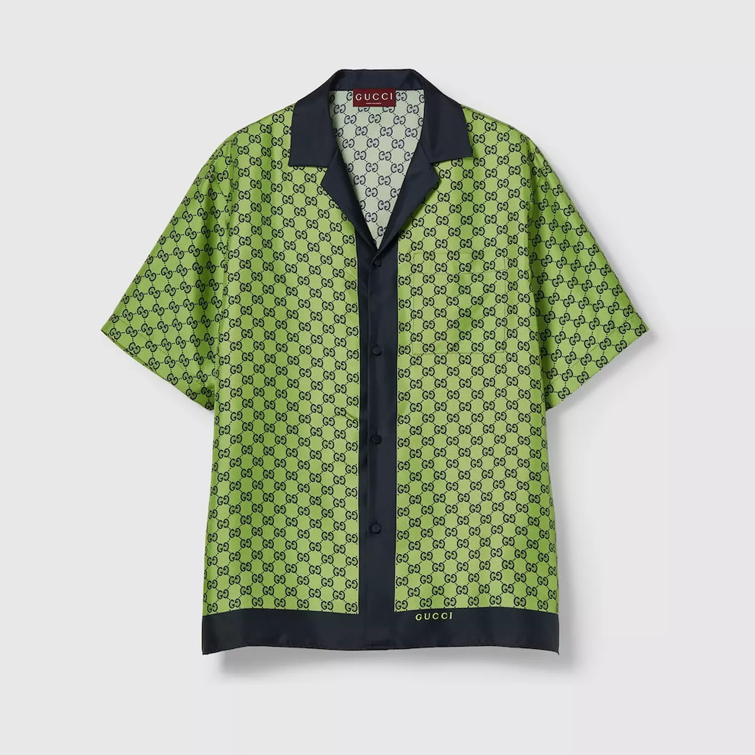 PRINTED SILK SHIRT SET