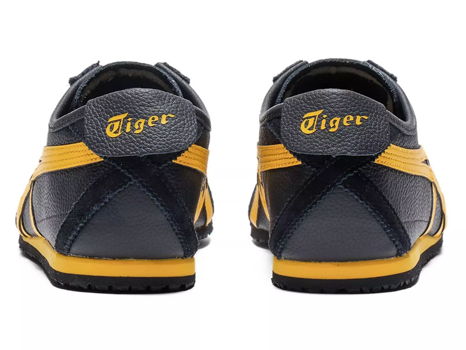 Onitsuka Tiger Unisex MEXICO 66 Black & Yellow 3