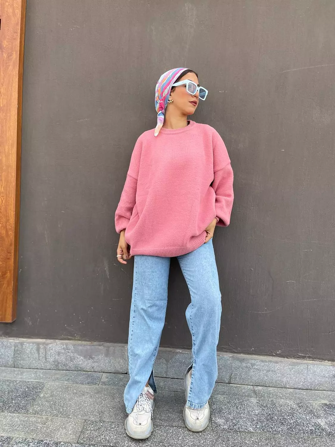 Over size pullover  4