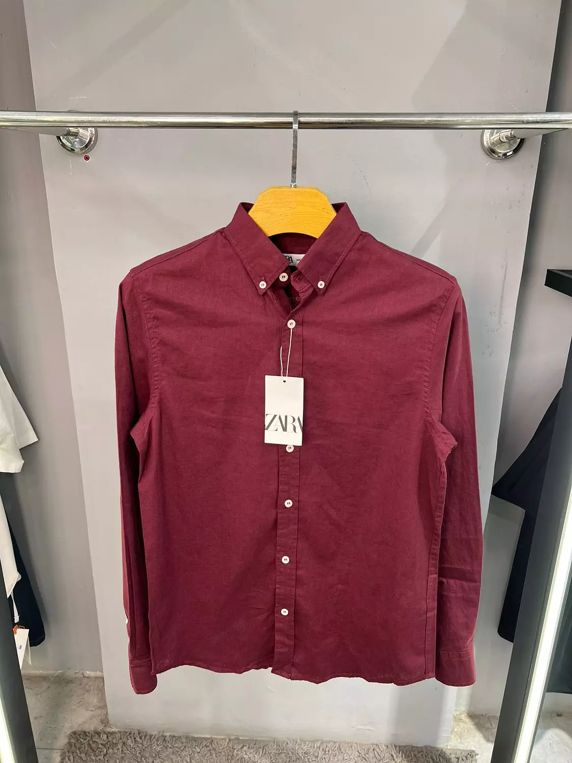 ZARA MARON LINEN SHIRT / 11733 image