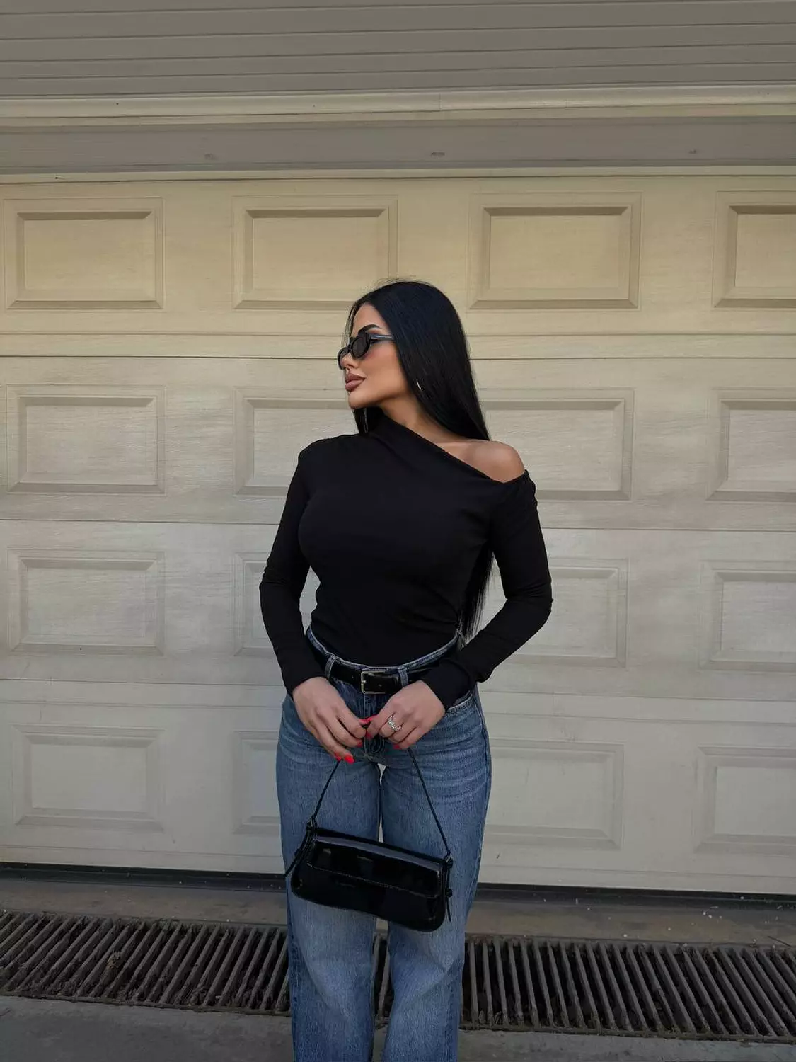 One Shoulder Blouse hover image