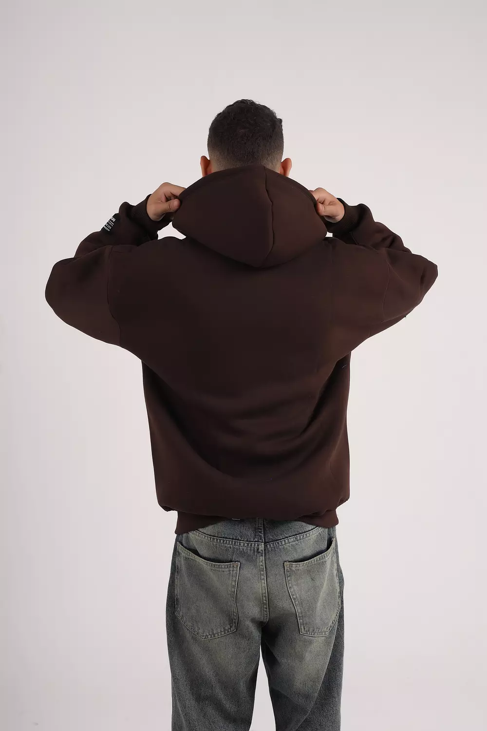 Brown Oversized Jacket 2