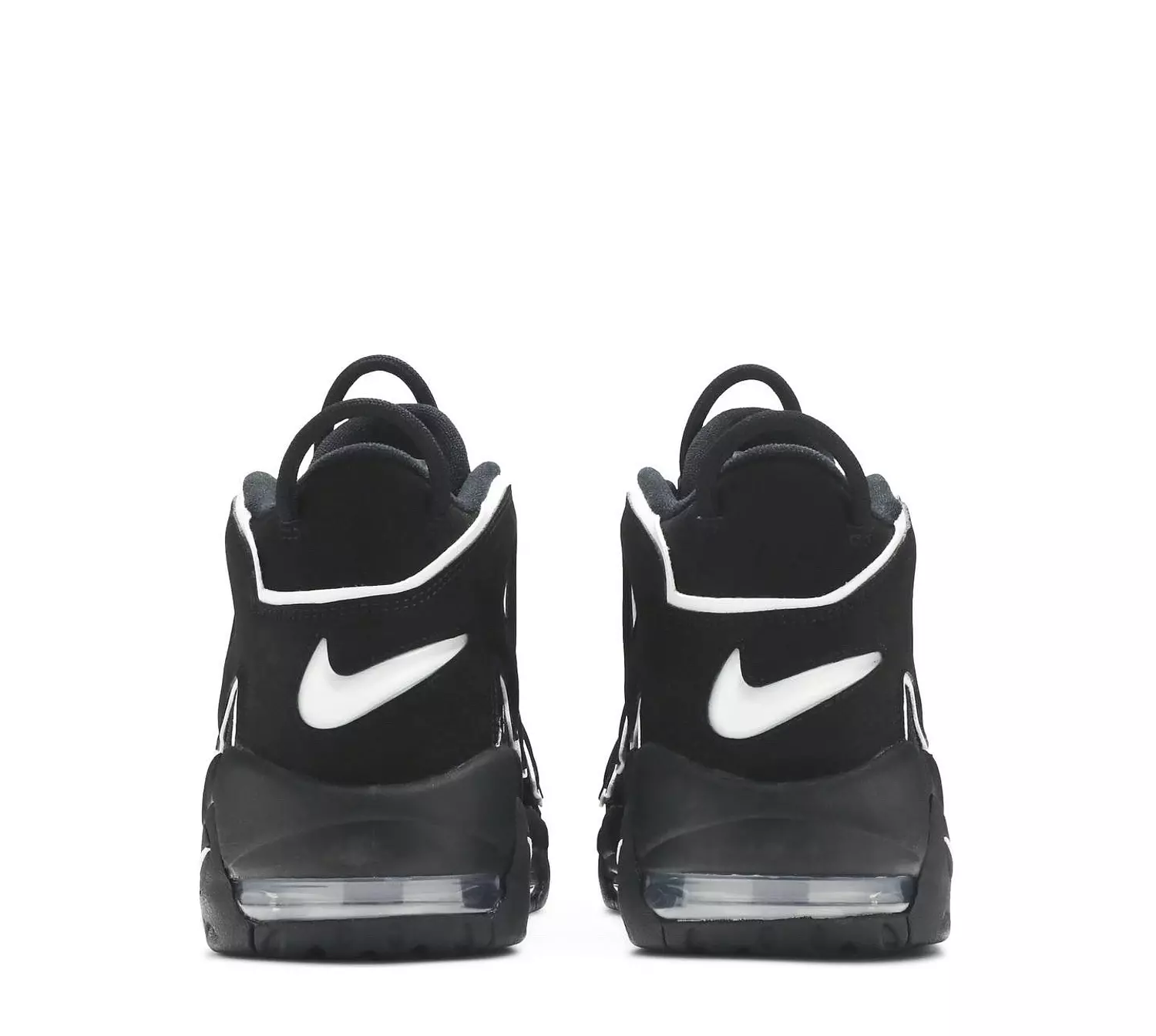  Air More Uptempo 'Black White' 2020 4
