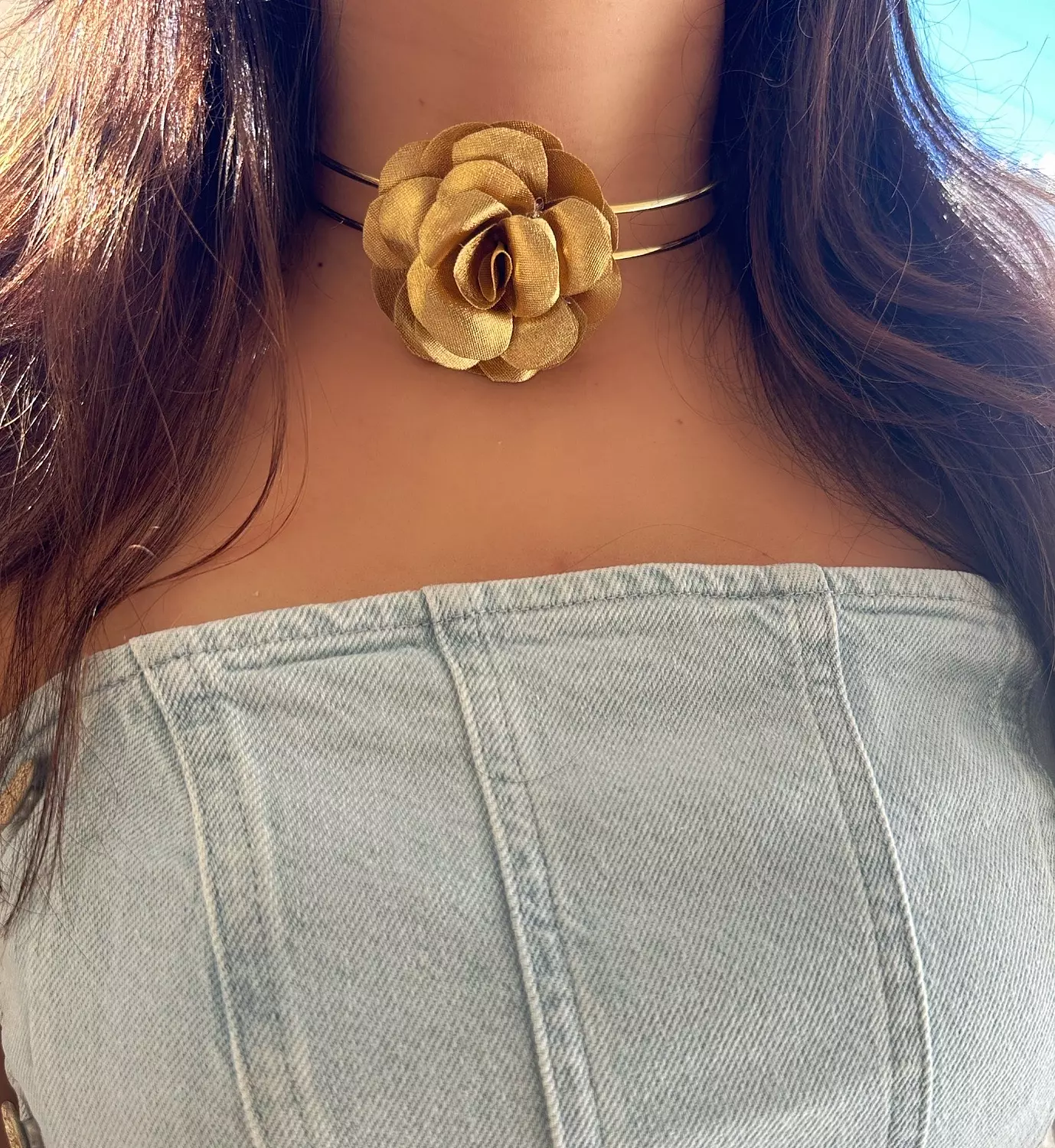 Rounded Flora Choker  1