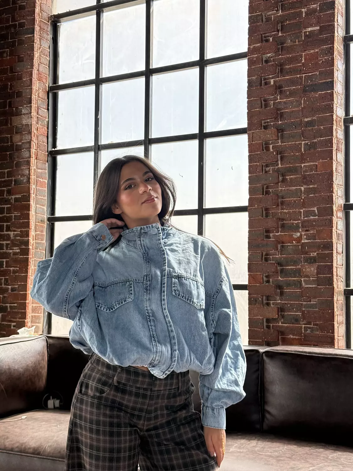 Apex High-Neck Denim 3