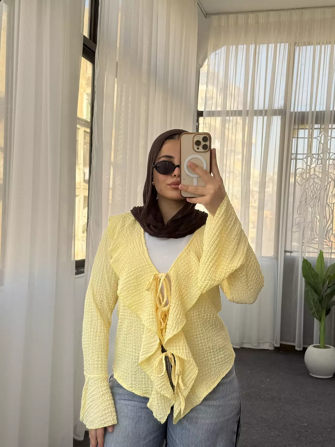 Ruffles Crinkle blouse image