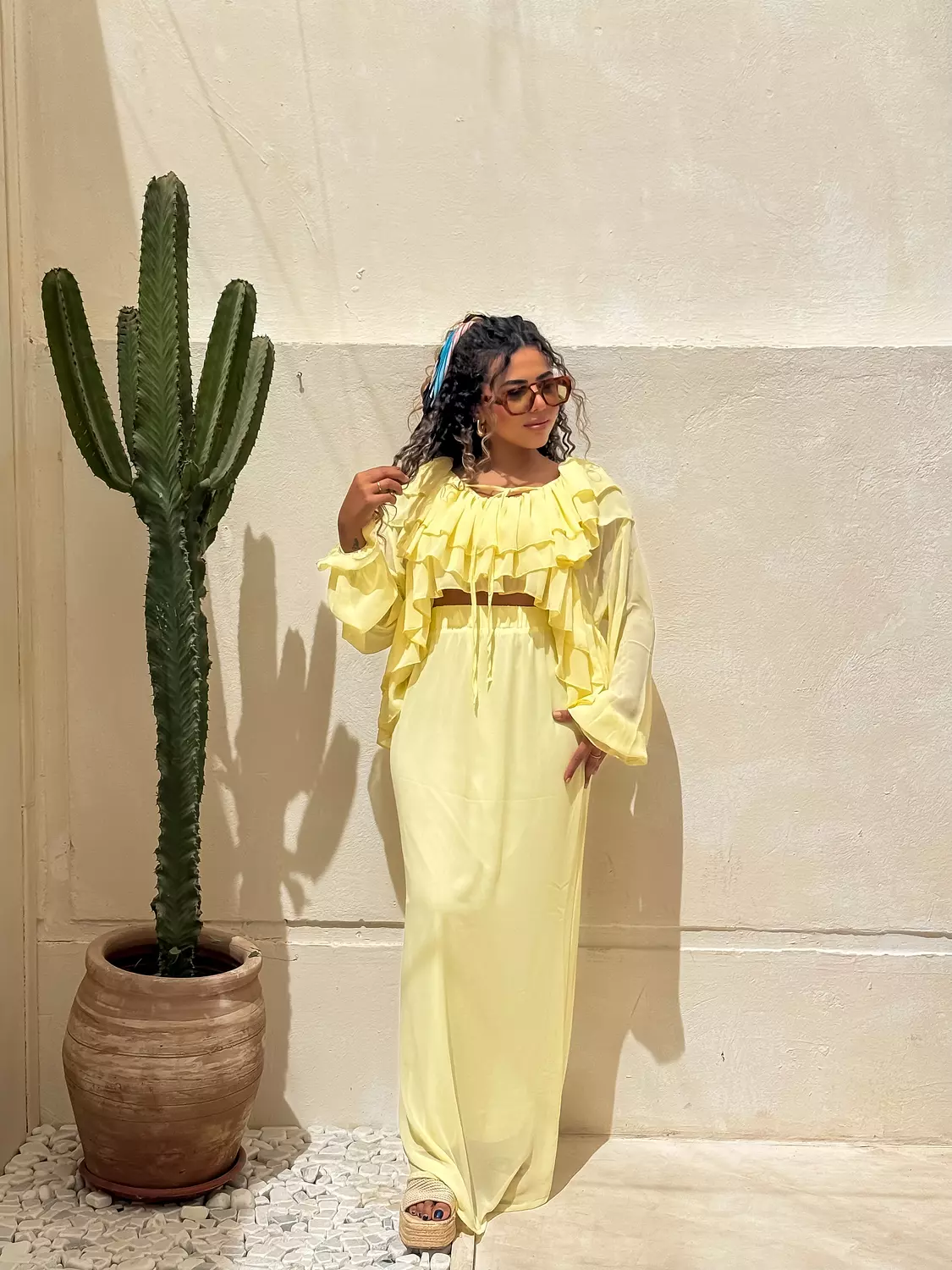 Tropica ruffle set hover image