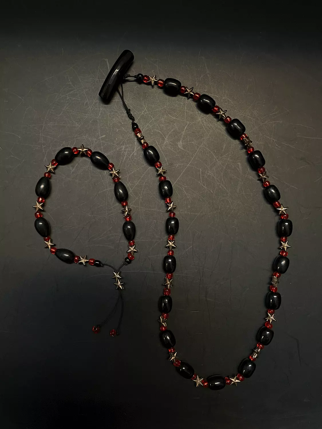 SUPERSTAR BLACK NECKLACE 6
