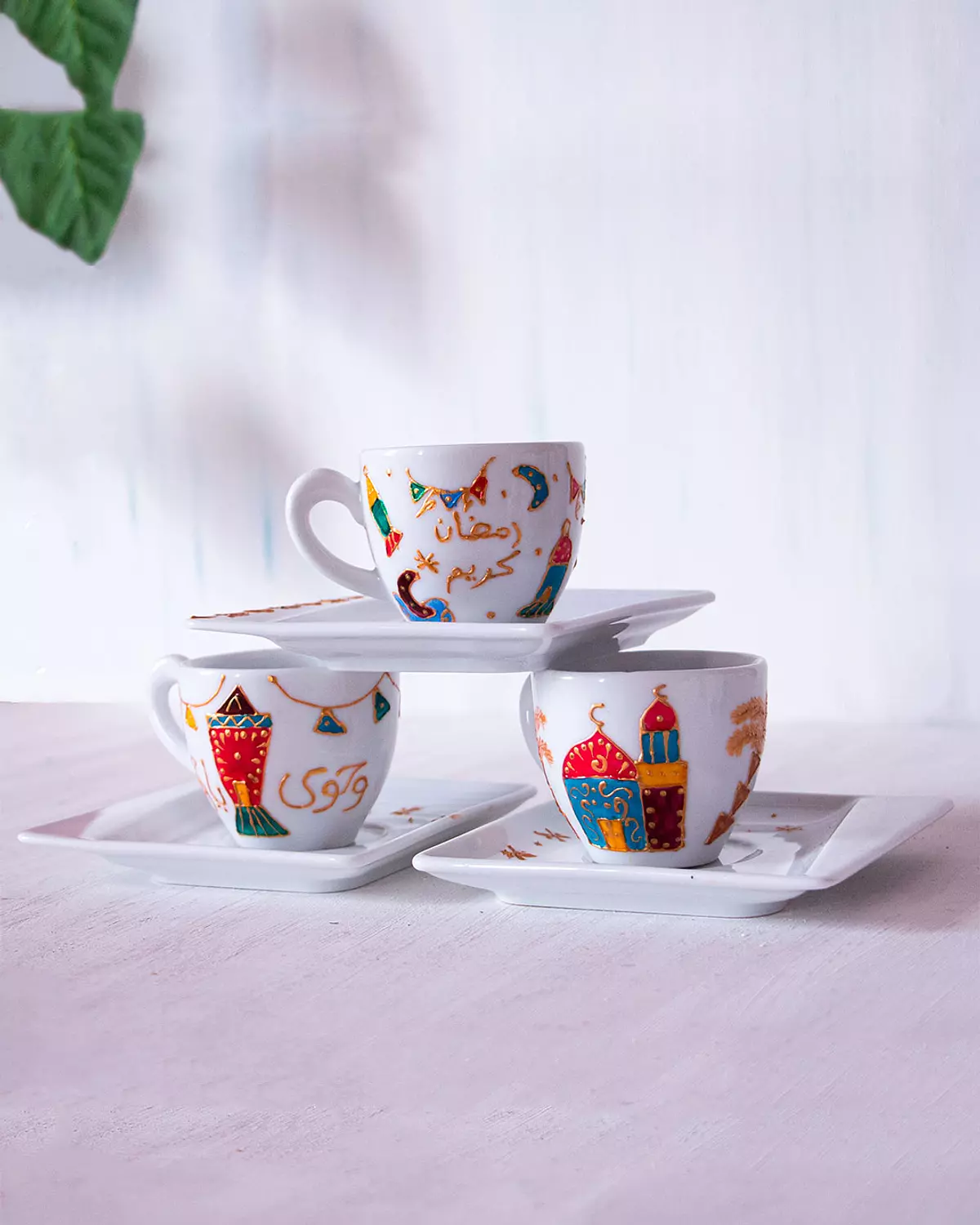 Ramadan Coffee  Porcelain Cups image