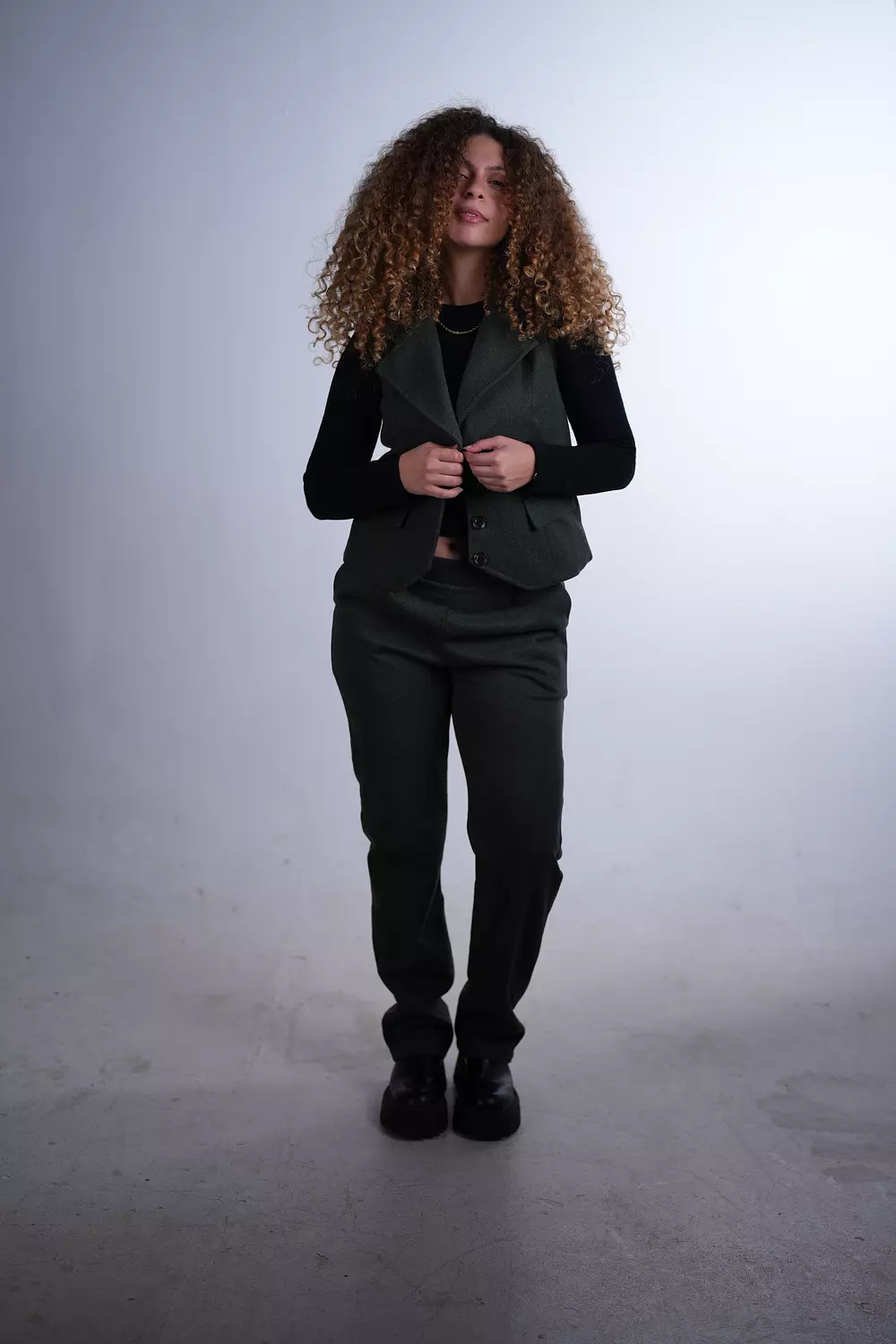 The Power Vest Set - Green  image