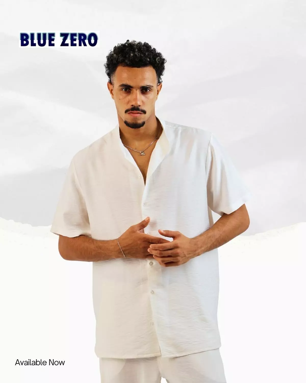 -shirt and pants linen suit white  2