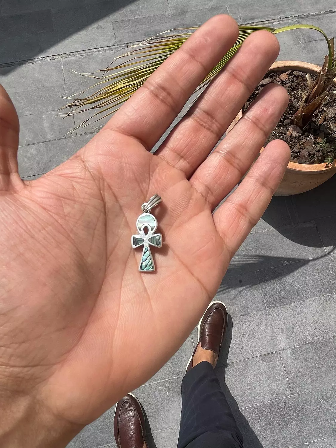 Seashell key of life Pendant  hover image
