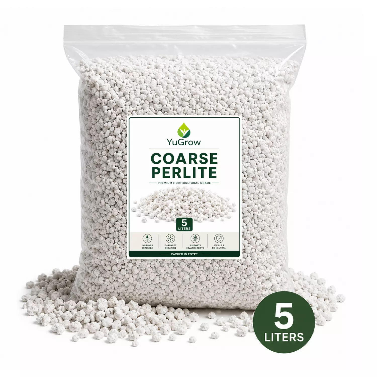 YuGrow Coarse Perlite 5 Liters