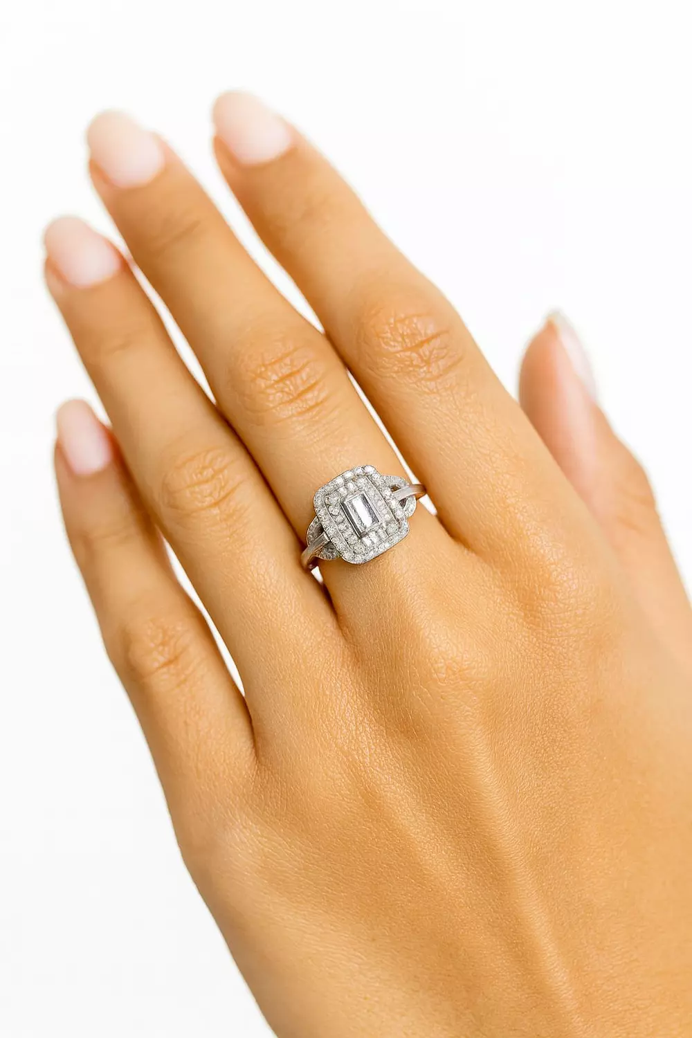 Silver Ring Bagget 1