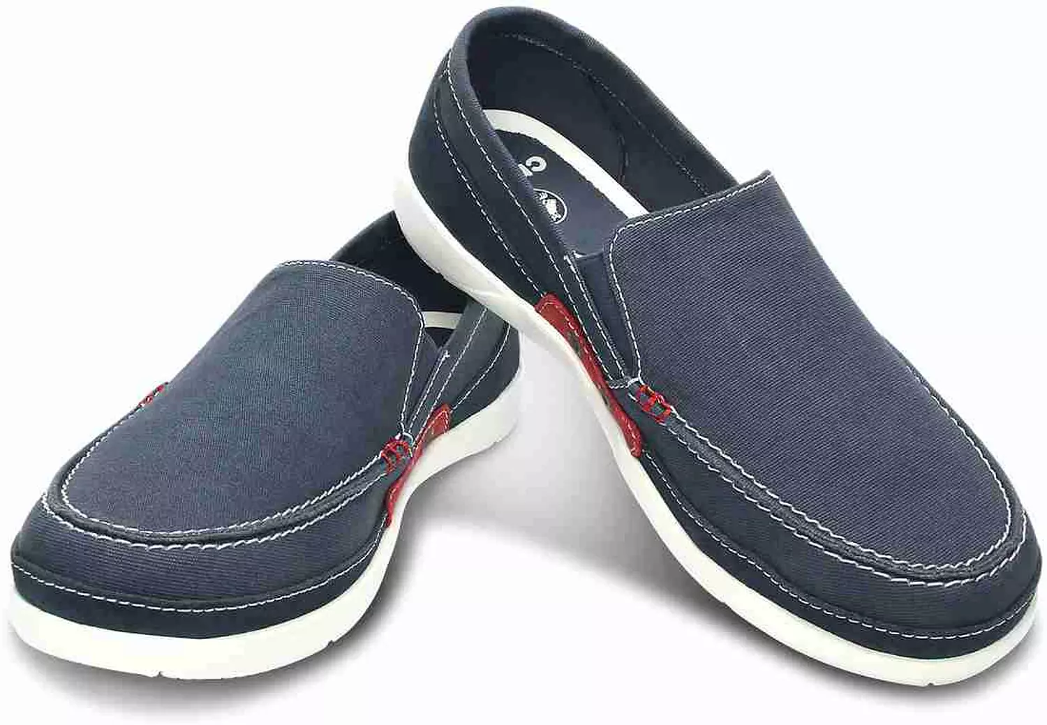 Crocs Men's Walu Slip on Casual Navy  3
