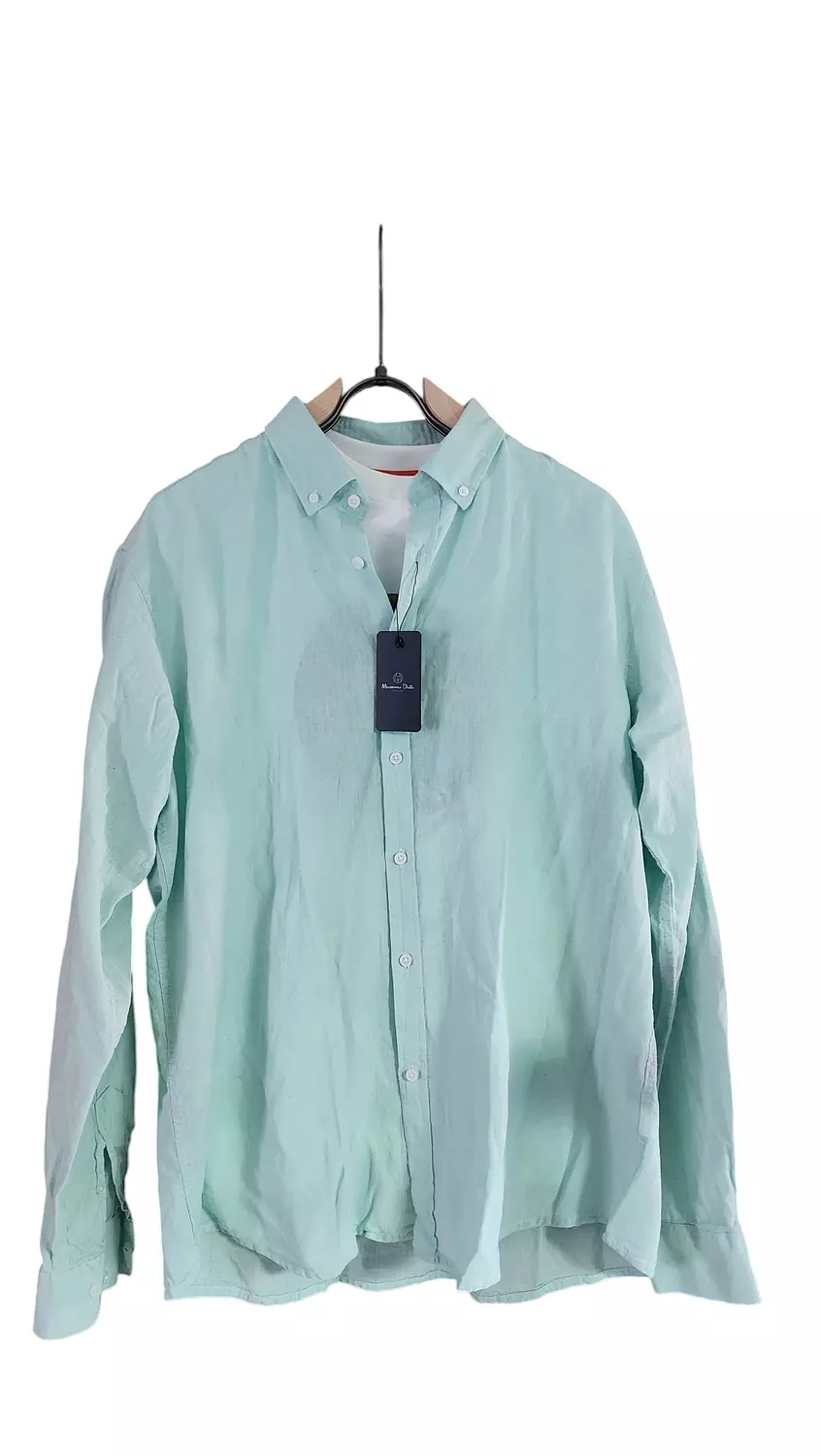 Massimo Dutti linen mint image