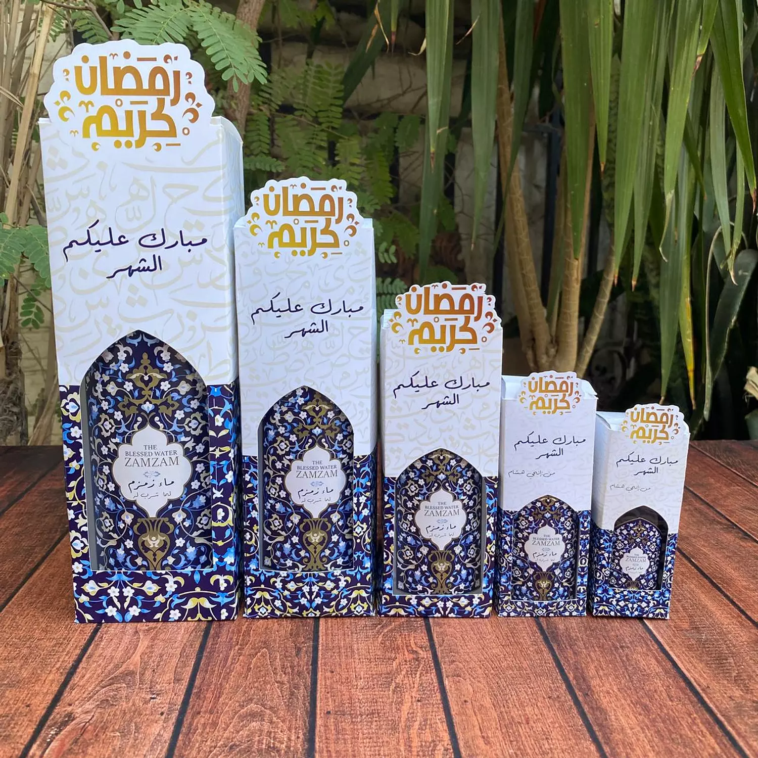 60 ml, 125 ml 250, 500, 900 ML Blue Zamzam Water   image