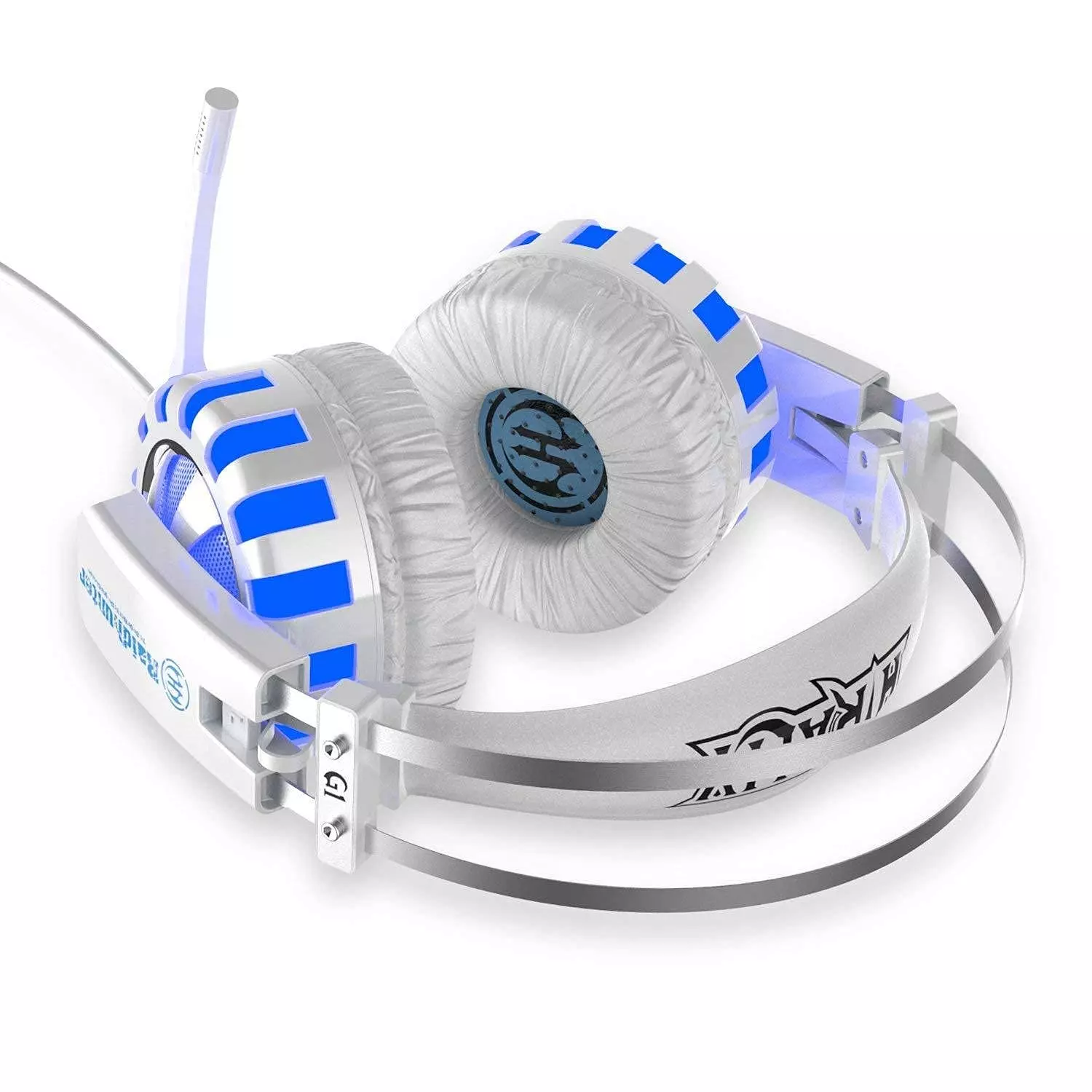 HIRALIY Raidhunter G10 Gaming Headset with HD Sound & Precision Mic 2