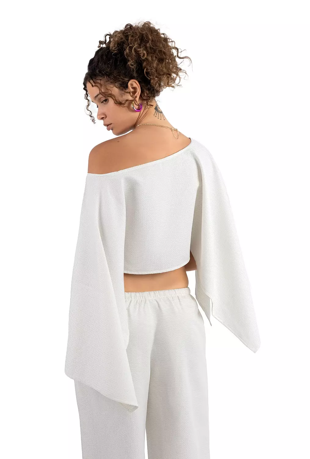 linen blend set in nude 3