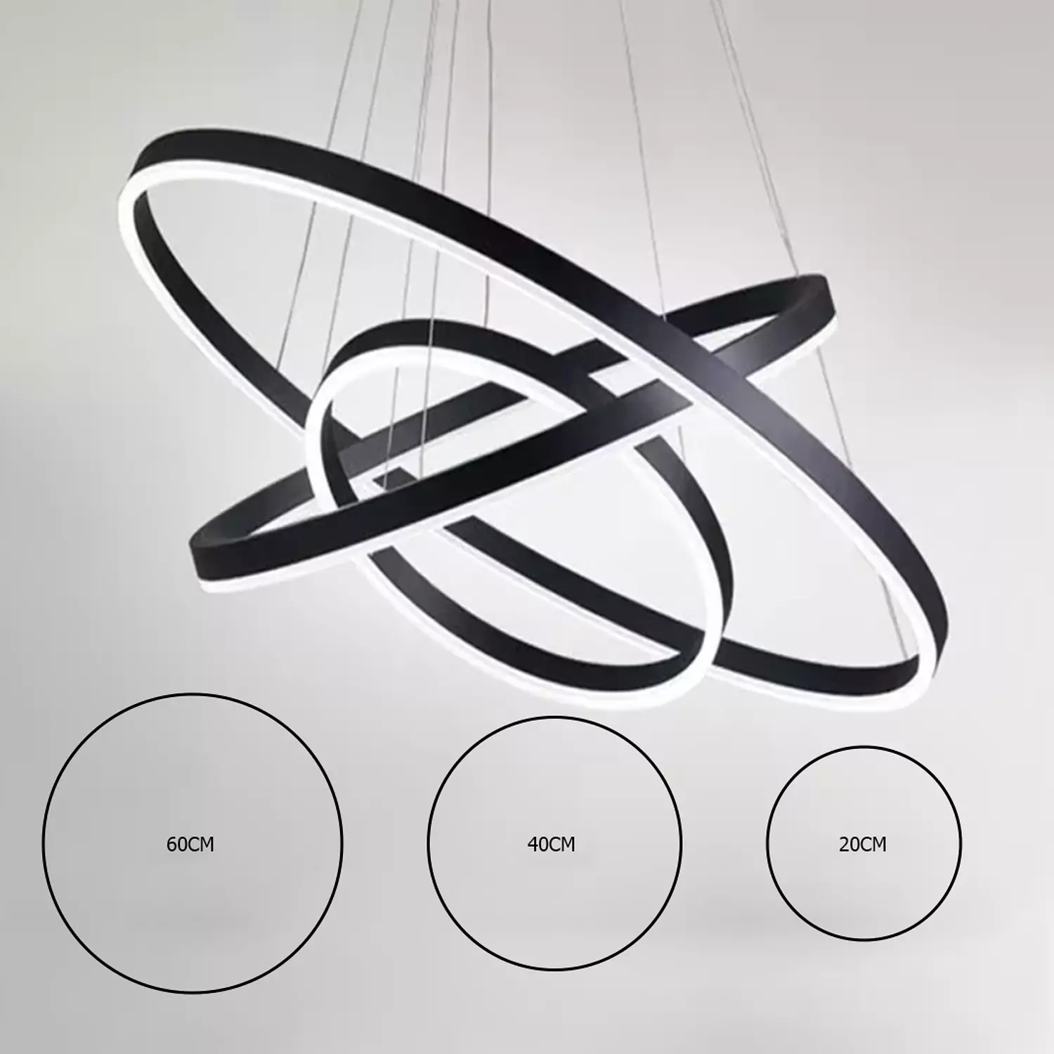 LED Modern Chandelier hover image