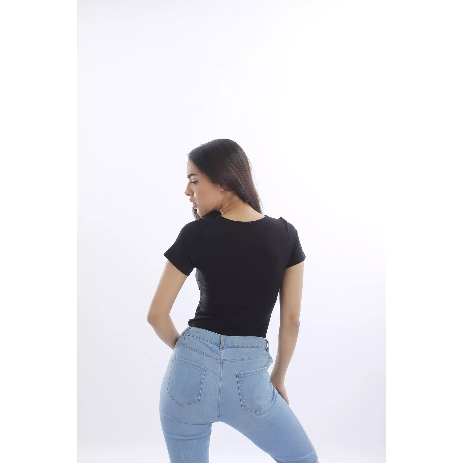 BASIC T-SHIRT cotton (DOUBLE LAYERED TOP) 7