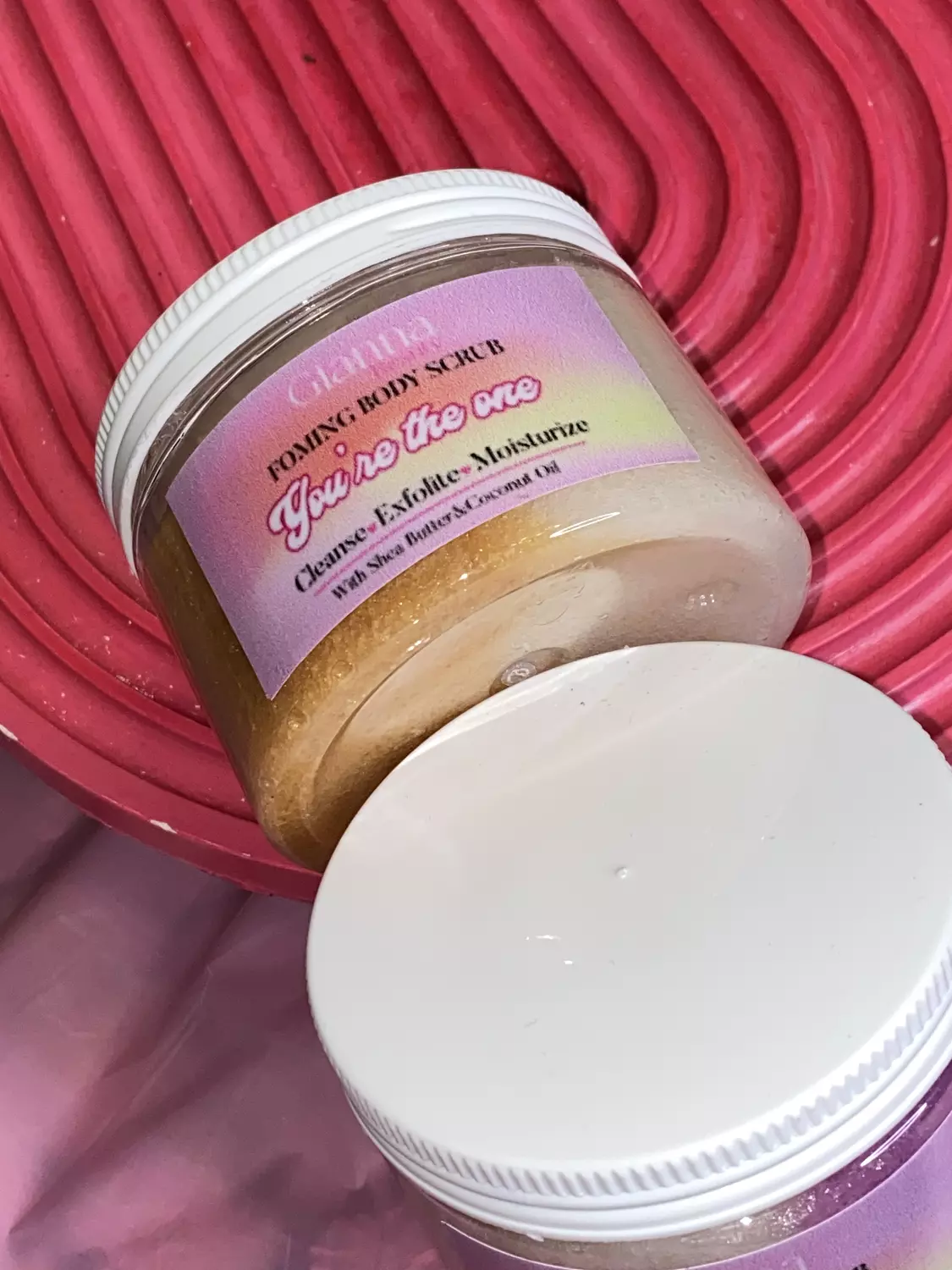 You’re the one foaming body scrub  image