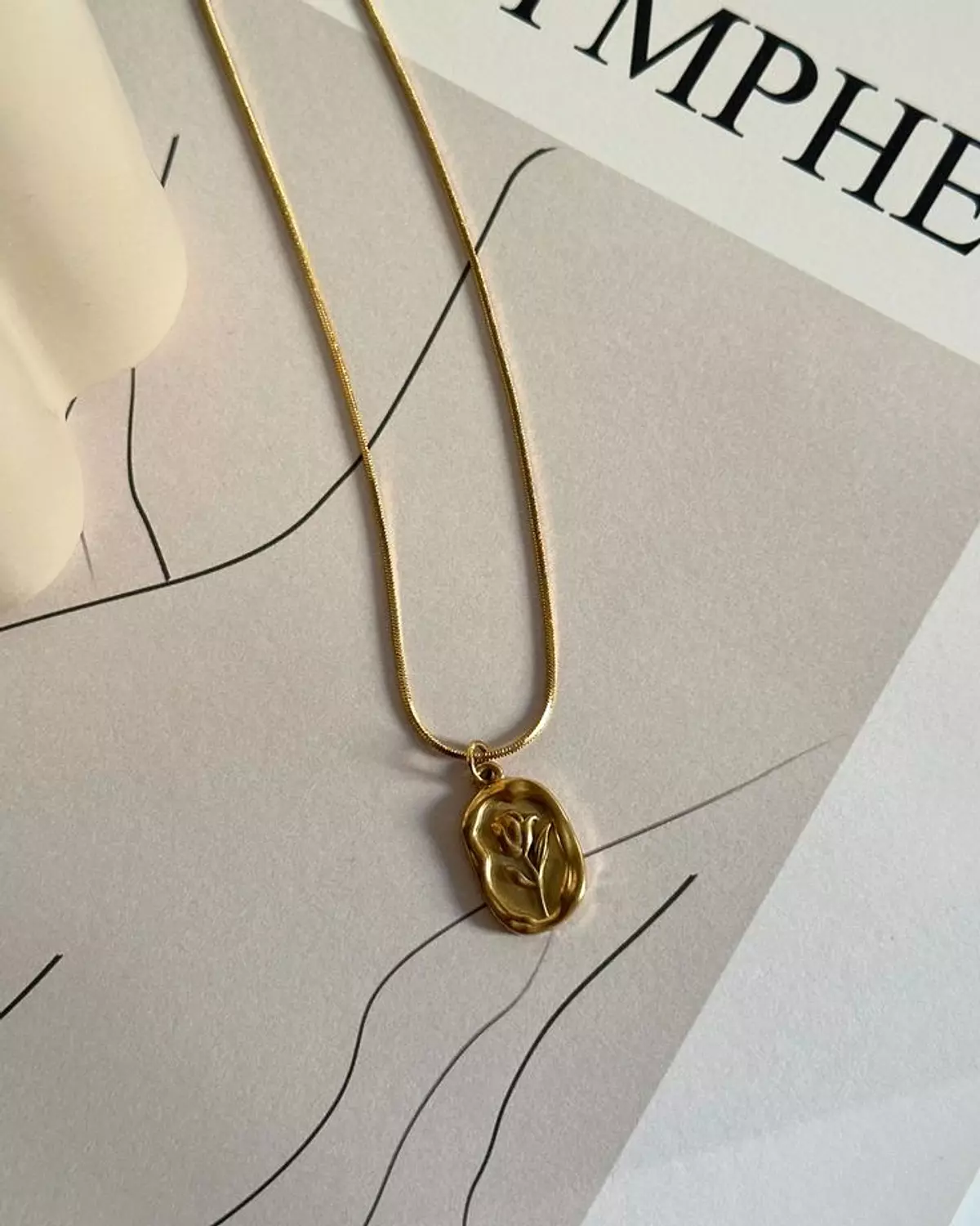  Necklace flower N118 image