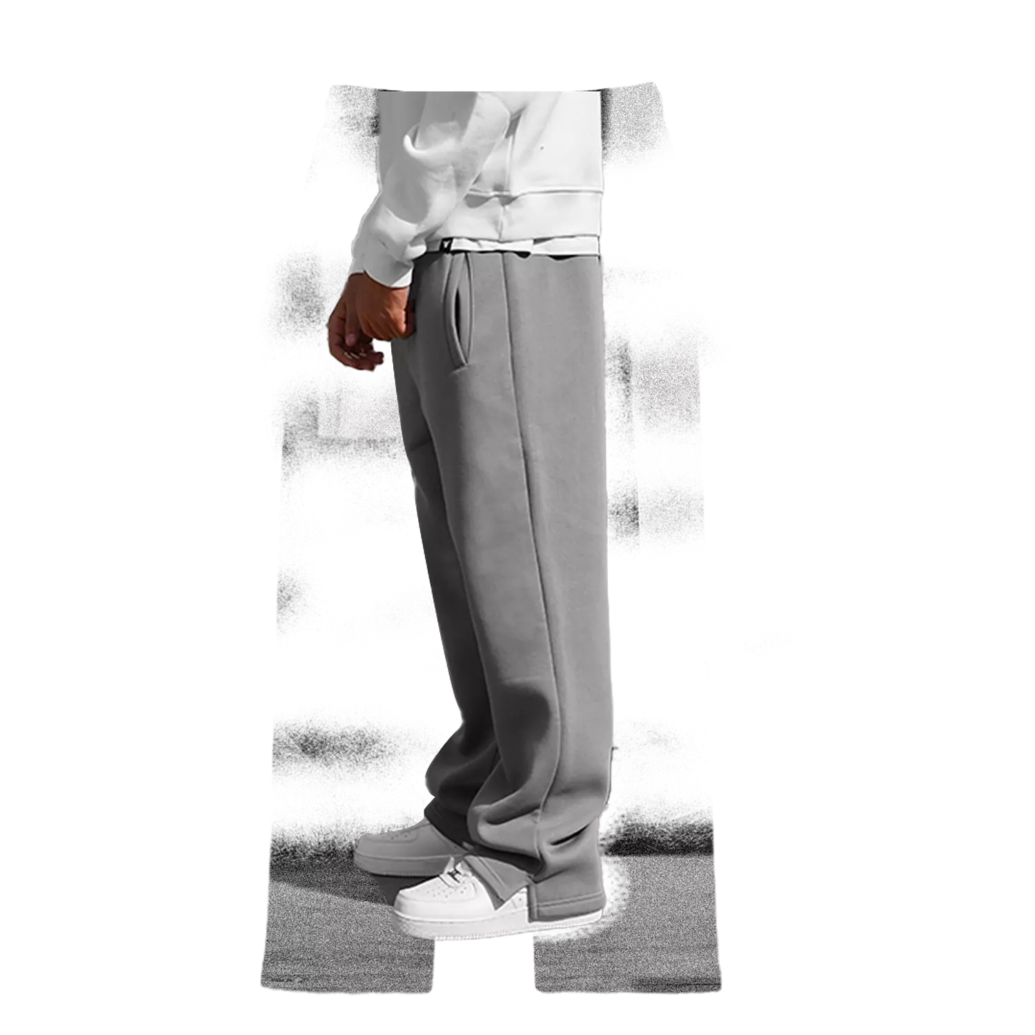 WIDE LEG SWEATPANT image