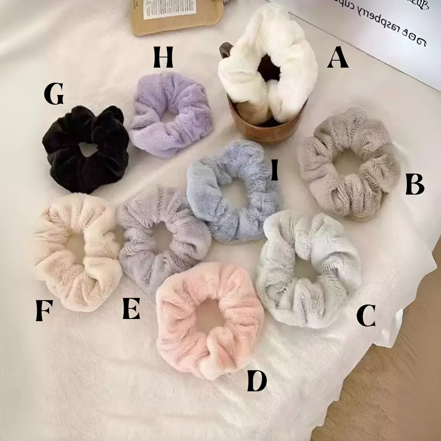 Fuzzy Furry Scrunchy image