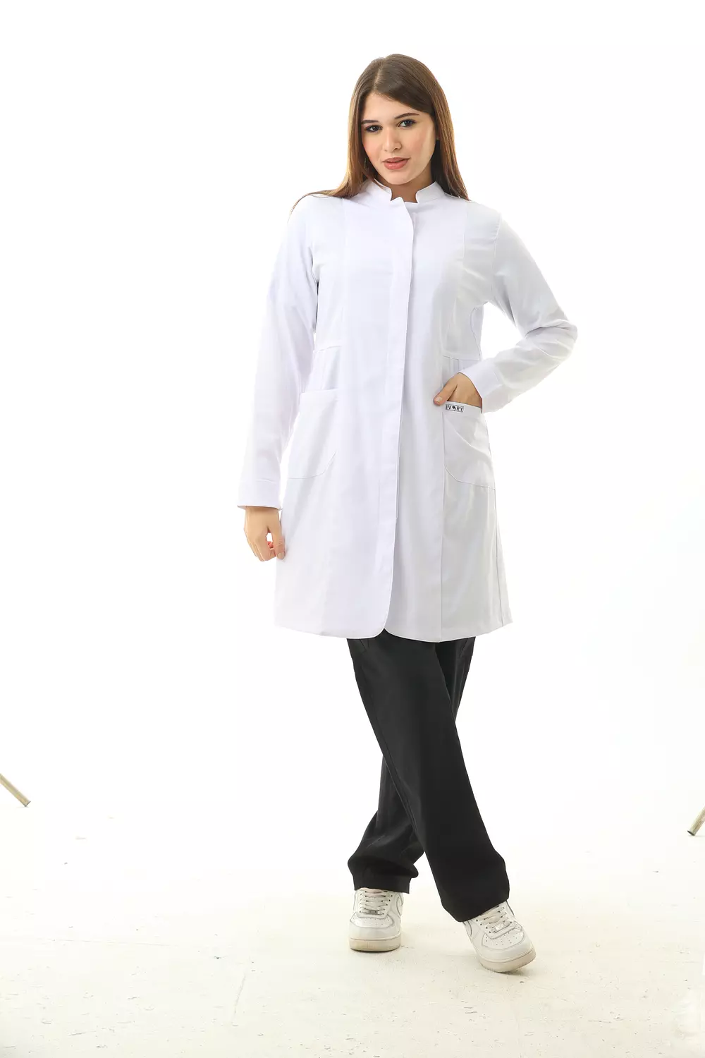 White Eve Lab Coat (Long) 3
