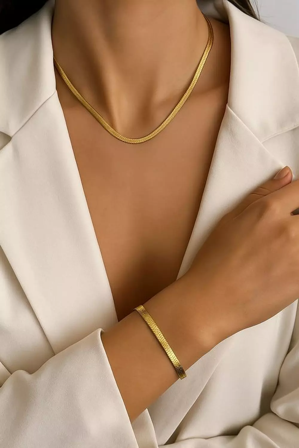 Snake necklace N201 4