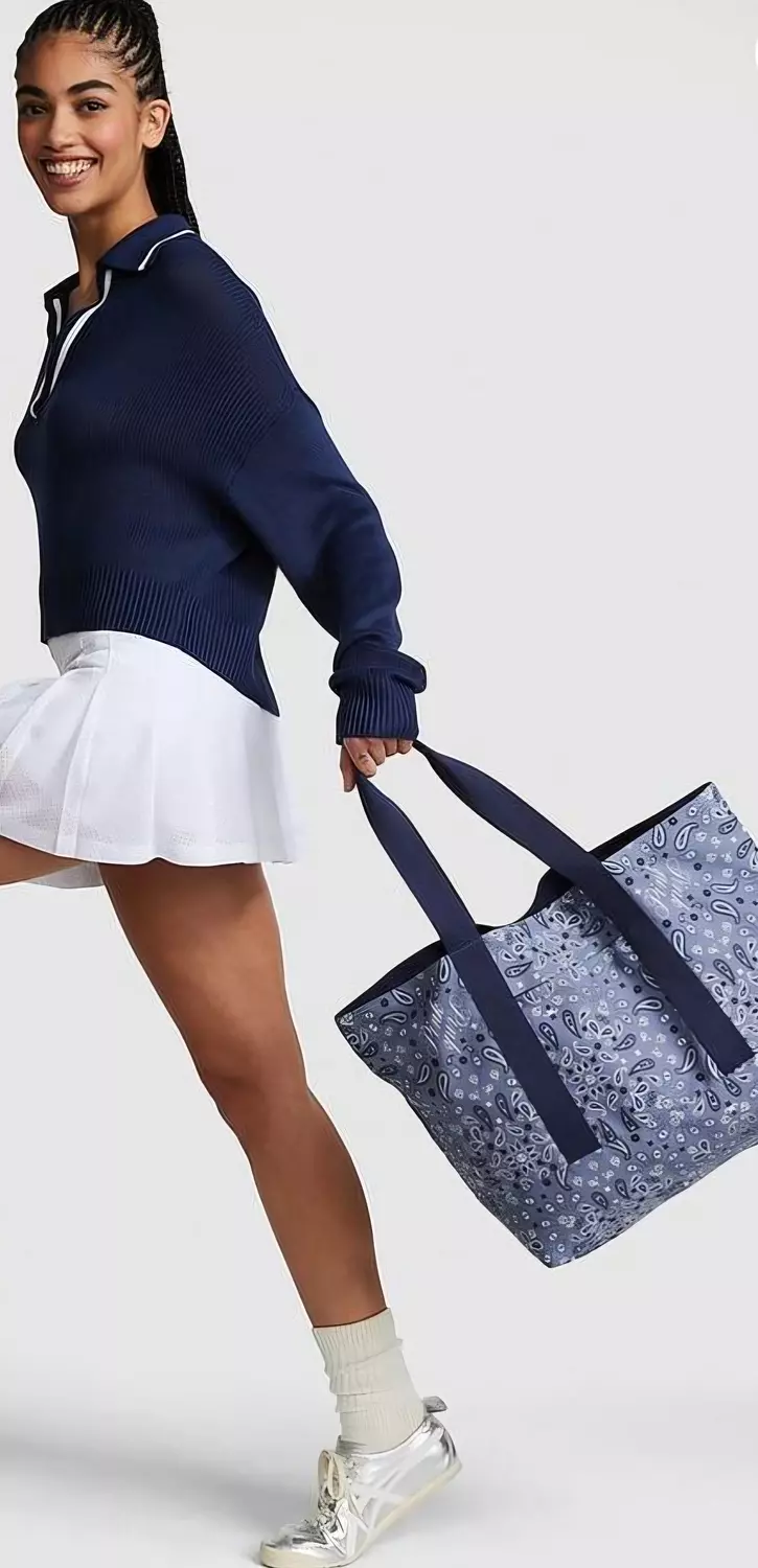 Victoria's Secret PINK Bandana Tote Bag 2