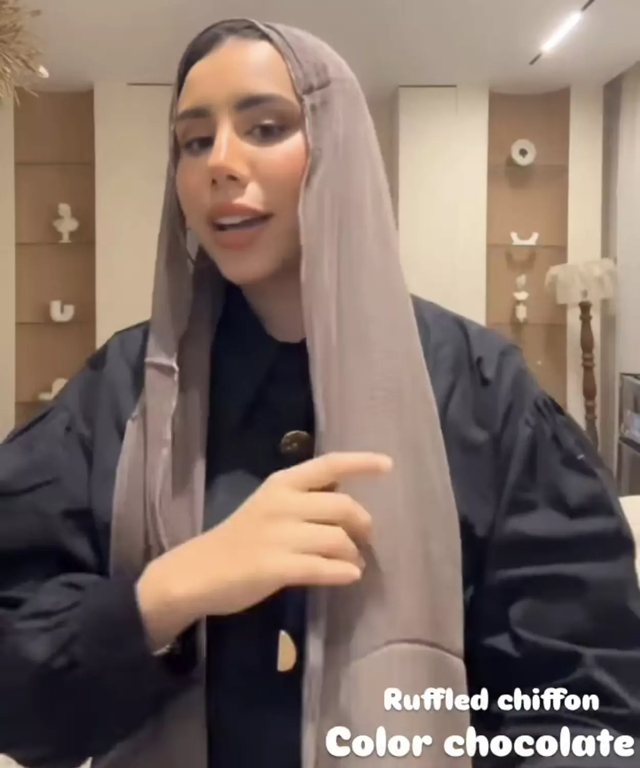 Ruffled CHiffon 3