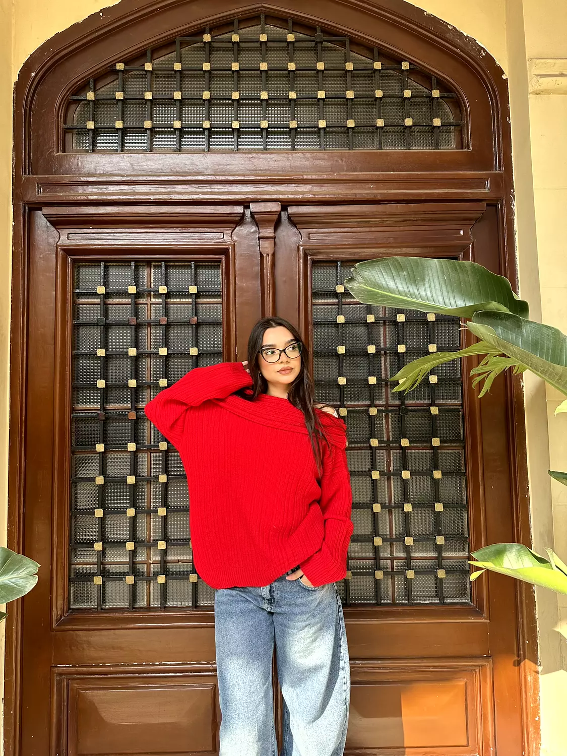 Off Shoulder Pullover 8