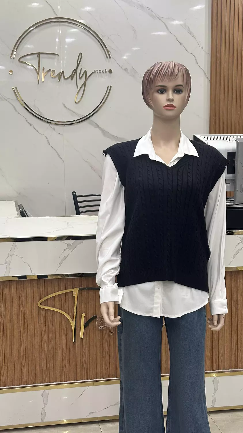V-neck Sweater Vest 16