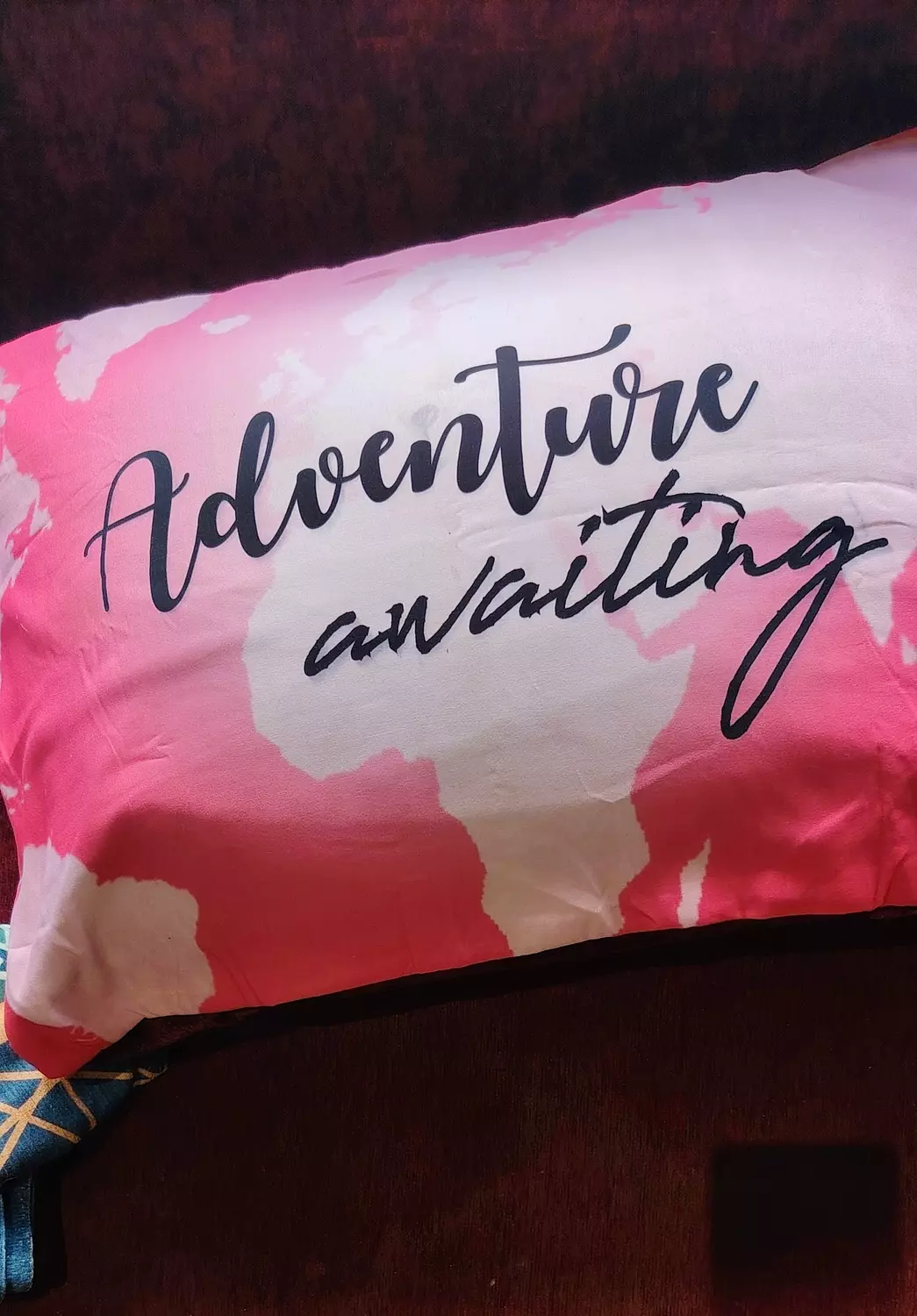 Adventure awaiting pillow case  image