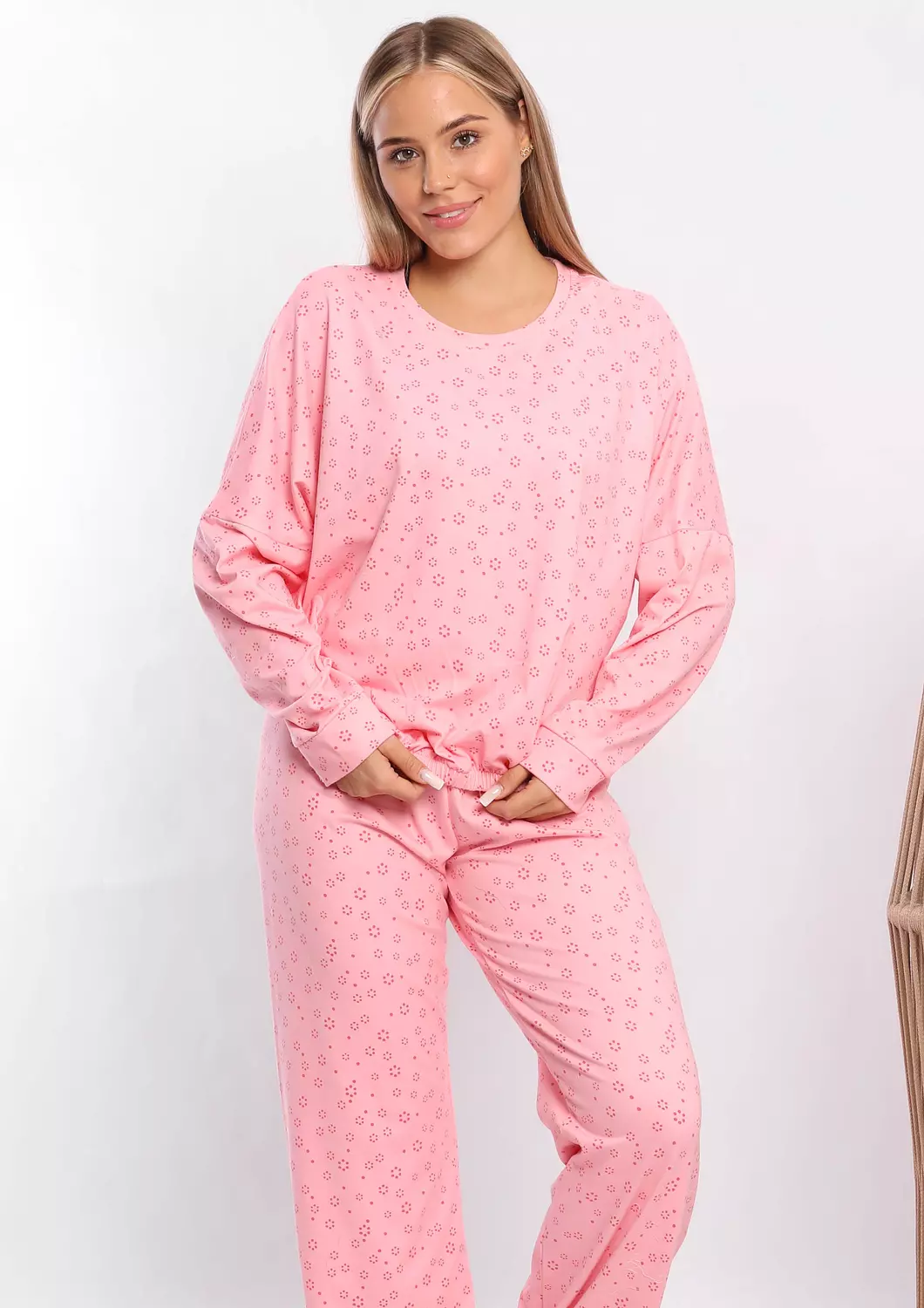 C308 sweet December pajama set  2