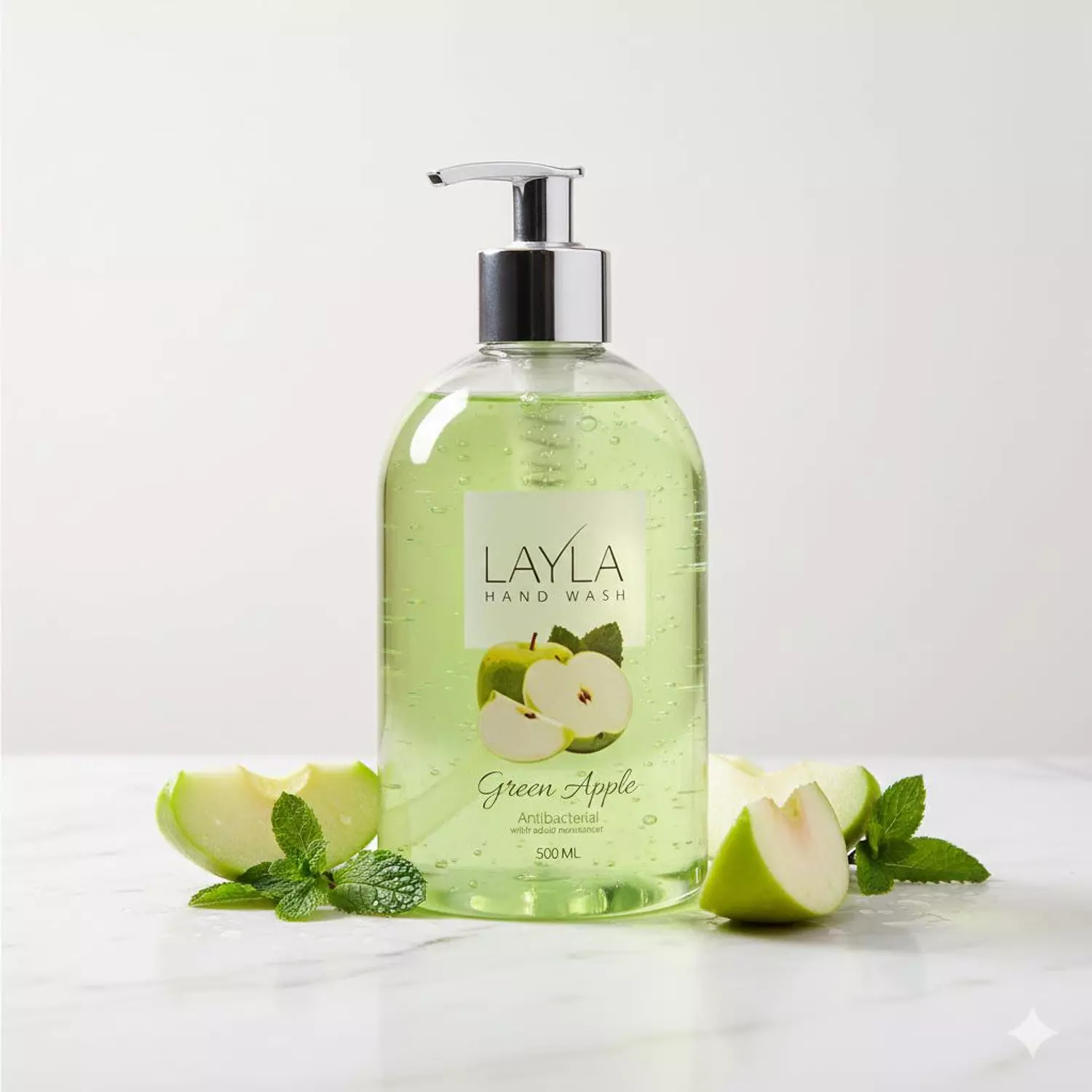 Layla Hand Wash with Green Apple 1
