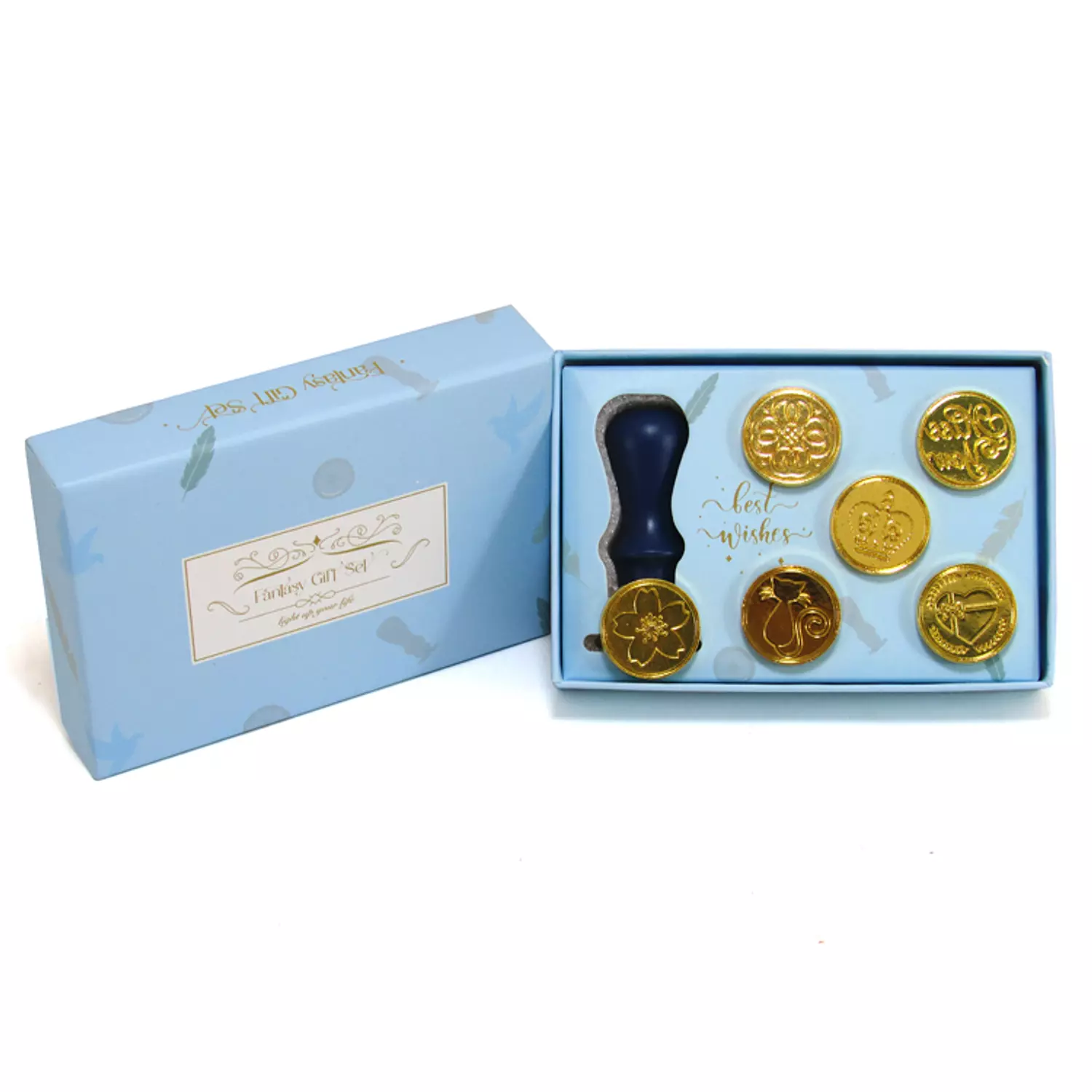 Sealing wax Fantasy gift set - 6 stamps 2