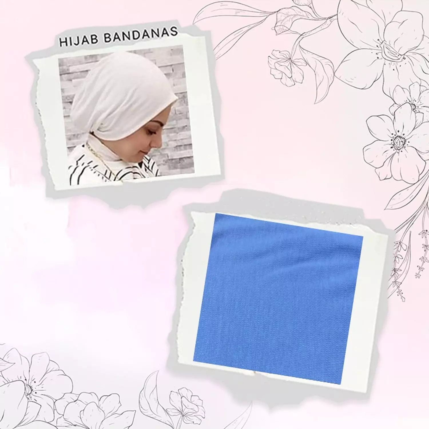 Sky Blue Bandana - 28BD image