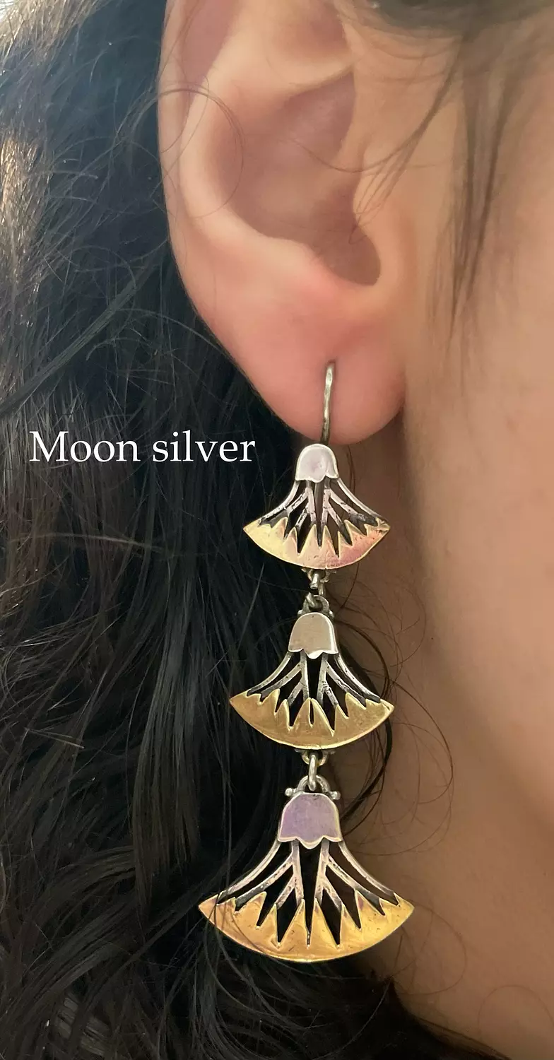 Lotus earrings  image