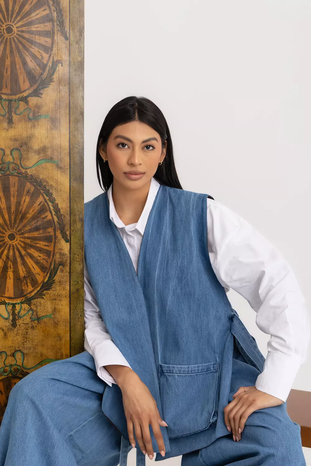 The Magic Denim Relaxed Pants 9