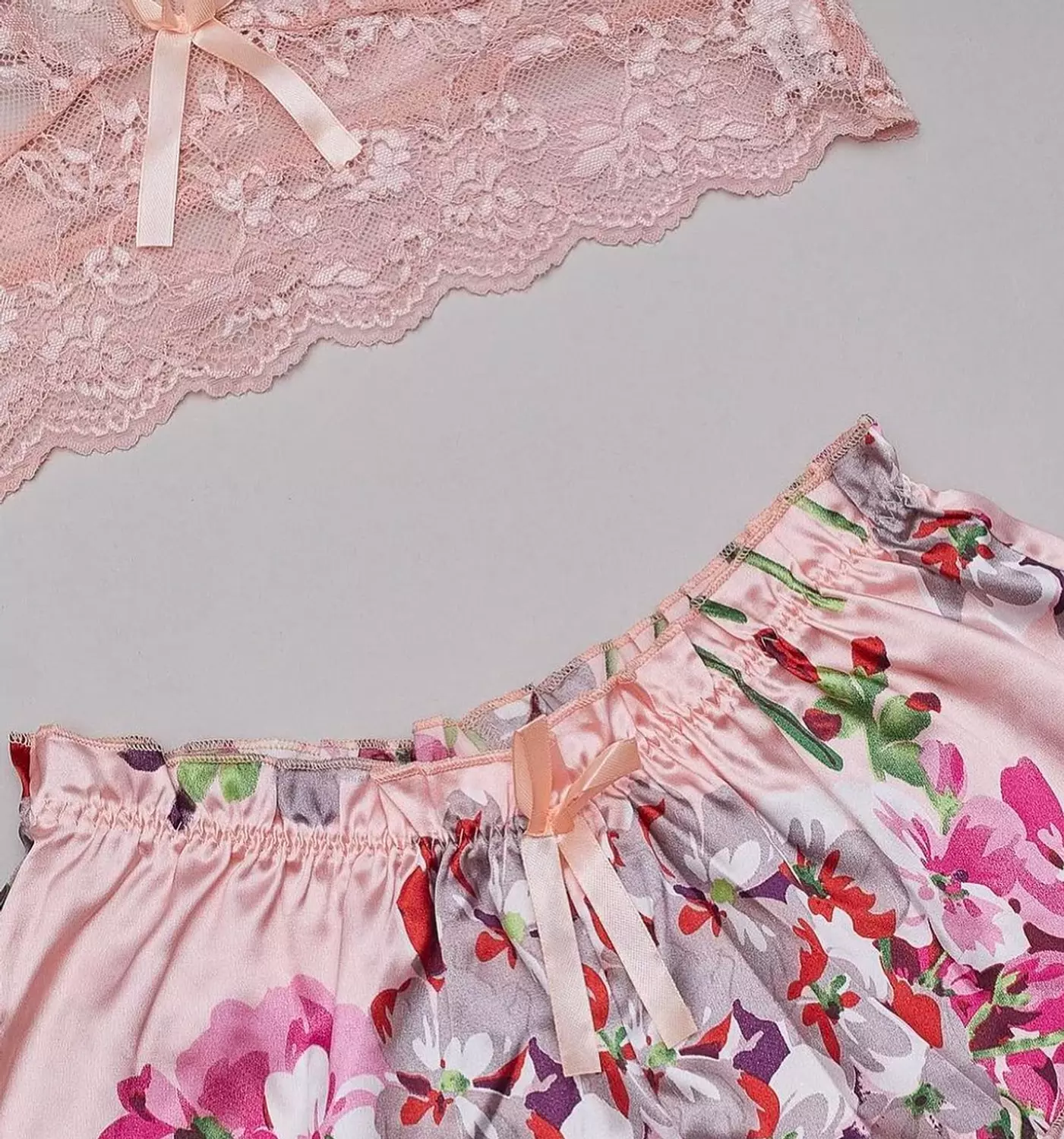 Floral PJ Shorts Set 3