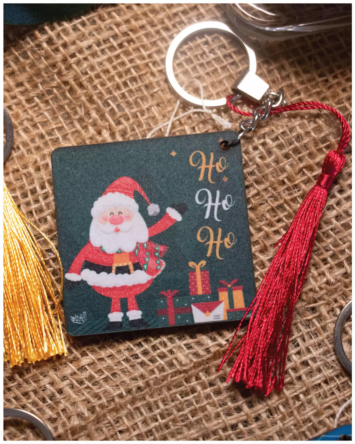 Christmas Charm Keychain  4