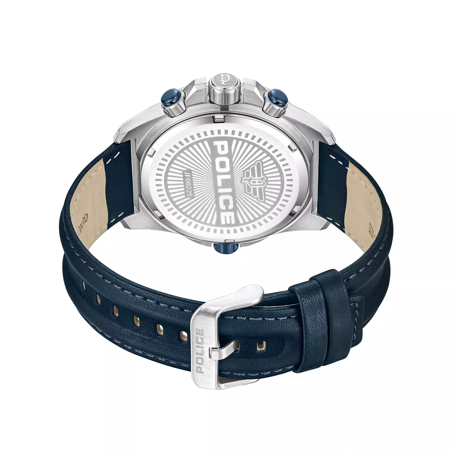 Police watches electrical Mens Analogue Quartz Watch with Leather bracelet PEWJF0022503 1