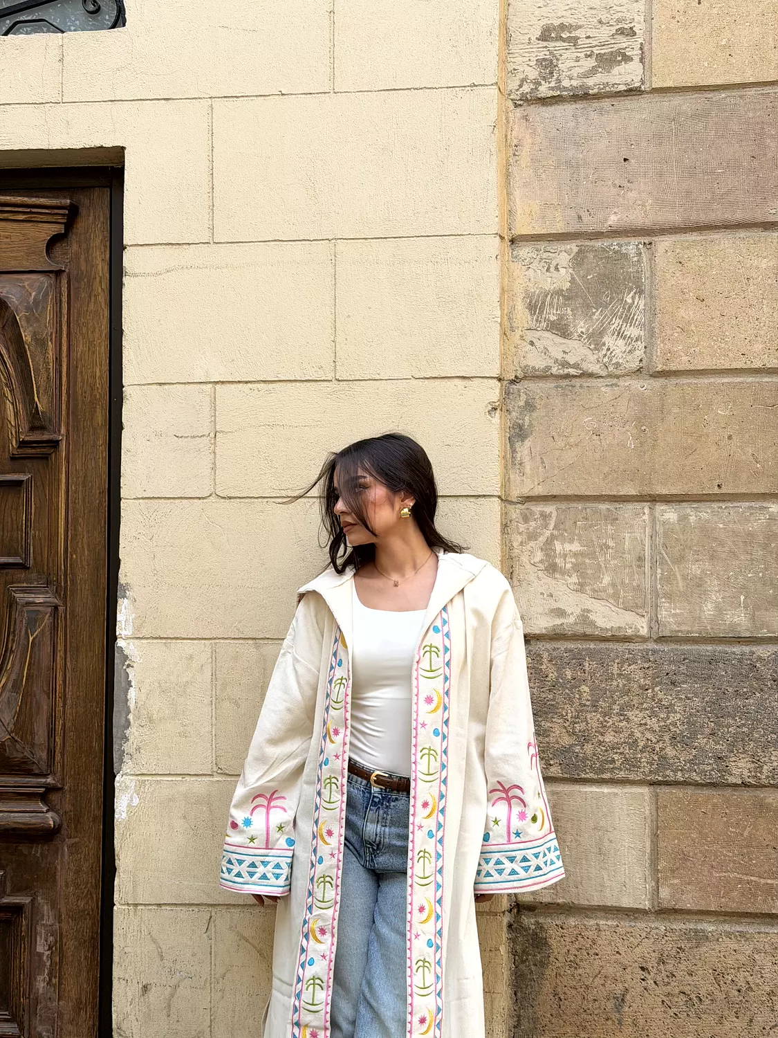 Sunset Palm Kaftan 1