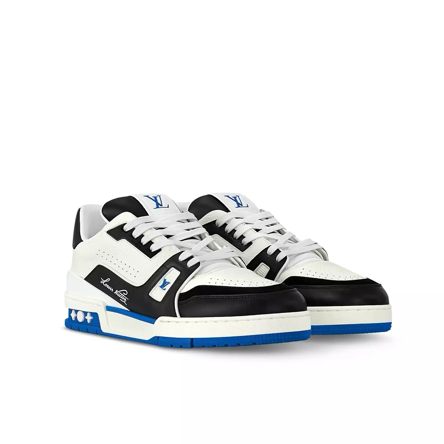 LOUIS VUITTON TRAINER SNEAKERS – Blue 2